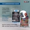 500 (5 Packs) BCW Easy Pull Tabbed Tab Soft Sleeves Trading Card Submission PSA