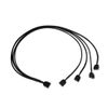 Alphacool 18712 Y-Splitter aRGB 3-Pin auf 4x 3-Pin 60cm