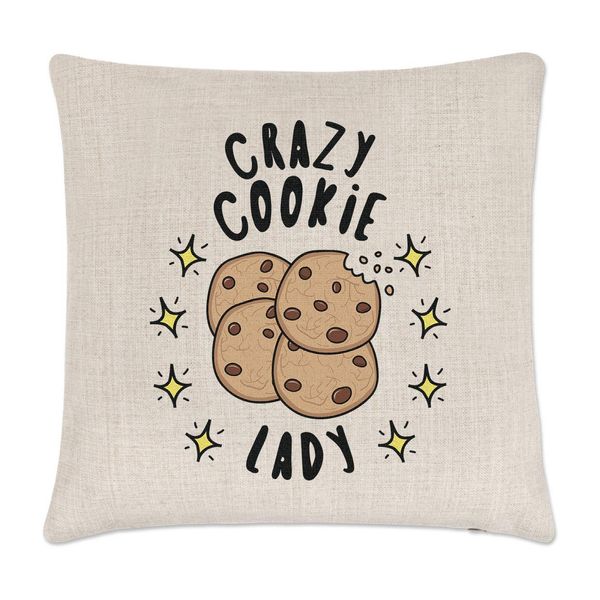 Gift Base Crazy Cookie Lady Stars Cushion Cover