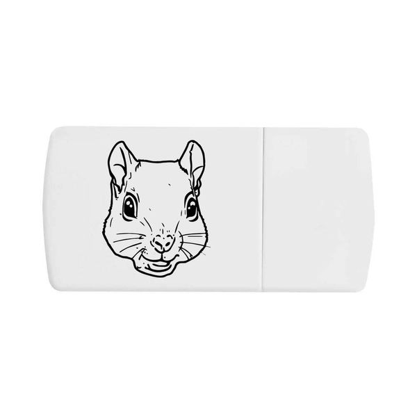 'Squirrel Face' Pill Box with Tablet Splitter (PI00029529)