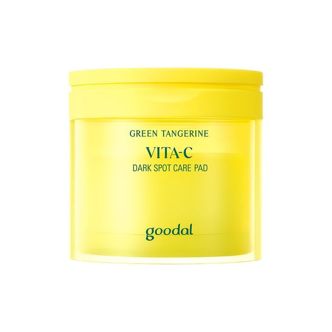 [Official] GOODAL Green Tangerine Vita C Toner Pad, 70 Sheets, Green Tangerine Vita C DARK SPOT CARE PAD (23AD)
