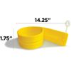 Fusionbrands EggXactRing Adjustible Silicone Egg Ring for Baking, Molding