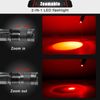 Red Flashlight LED Single Mode Light One Mode LED Torch Scalable Red Light Flashlight for Astronomy Aviation Night Observation(4)