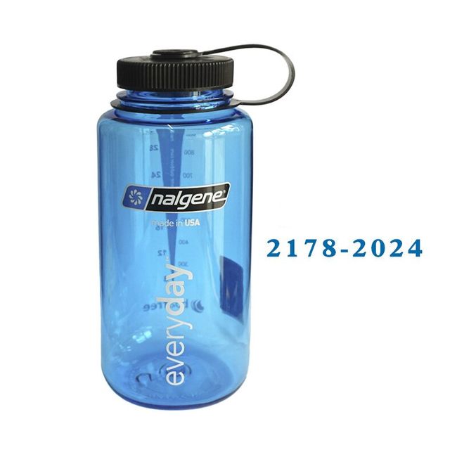 Nalgene-Large Capacity Narrow Mouth Sports Water Bottle, Outdoor