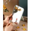 flyorigin Mirror Super HD Tabletop Mirror Foldable Bracket Designed Makeup Mirror Hand Free/Handheld Mirror