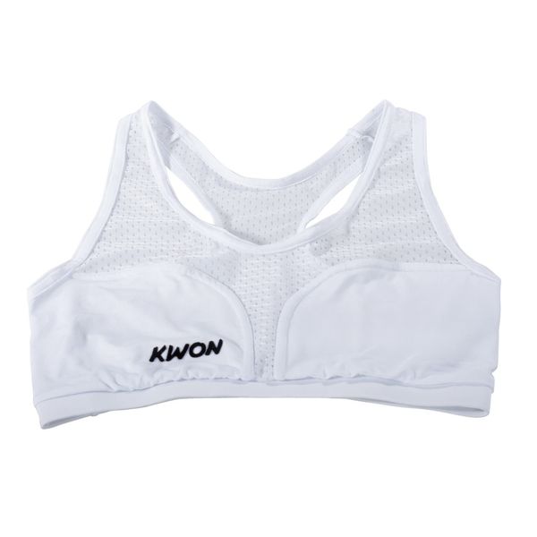 KWON Ladies Cool Guard Chest Protector Top White Or Black Kwon White L, White