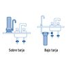 Replacement cartridge, water purifier