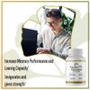 Ginkgo Biloba+Red Panax Ginseng, Helps Boost Brain Function - 4 Bottles