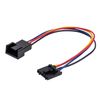 Create idea 2 Pcs 5 Pin To 4 Pin Fan Adapter Converter Extension Cable Dedicated Fan Interface Conversion Line Compatible With Dell Computer PC