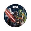 Procos 8 Star Wars Galaxy Paper Plates, 23 cm, Multi-Colour, One Size