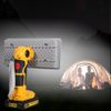 40W Cordless Flashlight for DEWALT 20V Battery LED Work Light Handheld Spotlight