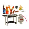 Craft for occasions stickers BBQ Kit