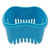 Denture Bath - Storage Container for Soaking Dentures, Retainers & Other Dental Appliances (Blue)