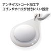 Elecom AT-SCKCR AirTag Case Silicone Case (with Carabiner) Clear