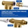 SimPure Home Whole House Spin Down Water Filter Sediment Pre-Filter System 2Pack