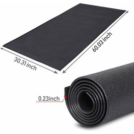 Details about   Heavy Duty Equipment Mat Indoor Cycles Recumbent Bikes Upright Exercise Black 