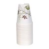 Dixie Pathways WiseSize Cup - 12 oz - 50/Pack - Poly Paper - White