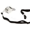 County Engraving Personalised Chrome Referee Sporting Whistle, Engraved With Any Message