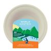 World Centric Compostable 11-1/2-Ounce Bagasse Bowl, 20-Piece
