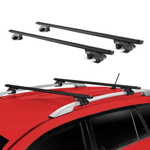 OMAC Roof Rack Cross Bars Luggage Carrier for Jeep Grand Cherokee 1999-2004 Black 2X