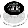 I Speak Fluent Data - Data Science and Analytics Data Analys PopSockets PopGrip for MagSafe