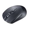 Sanwa Supply MA-BB509BK Bluetooth Blue LED Mouse (5 Buttons, Black)
