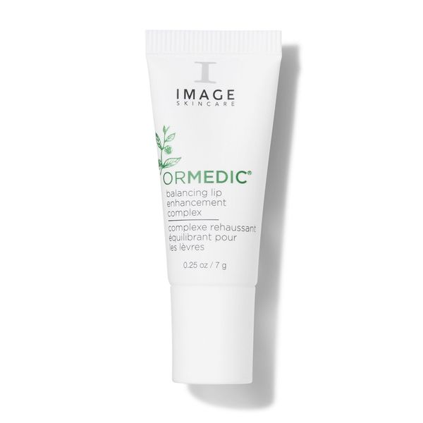 IMAGE Skincare, ORMEDIC pH Balancing Lip Enhancement Complex, Deep Hydration Lip Plumper Peptides for Fuller Lips, Clear, 7 g