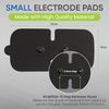 Med-Fit Combo 3 Small TENS Electrodes 12cm x 6cm (Small, 3, Count)