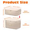 BSITSSS Ultra Space Saving Self Compression Organizer, Self Compression Organiser, Self Compression Storage Bags, Compression Bags for Storage, Compression Storage Cubes for Clothes Blanket Comforters