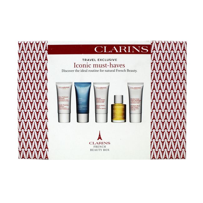 Clarins 5 Piece French Beauty Box