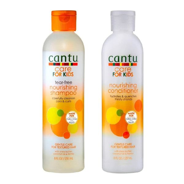 Cantu Care for Kids Nourishing Shampoo & Conditioner Duo,237 milliliter