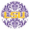 Thirstystone Stoneware Coaster Set, Louisiana State University Pattern