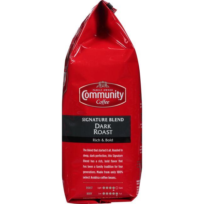 Community Coffee Signature Blend Dark Roast, Single Serve Coffee