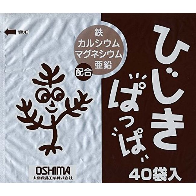 Oshima Foods Industry Hijiki Pappa, 40 Pieces