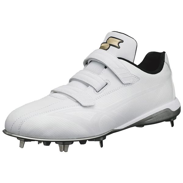 SSK TT-VW2 Glow Road Baseball Cleats, white × white (1010)