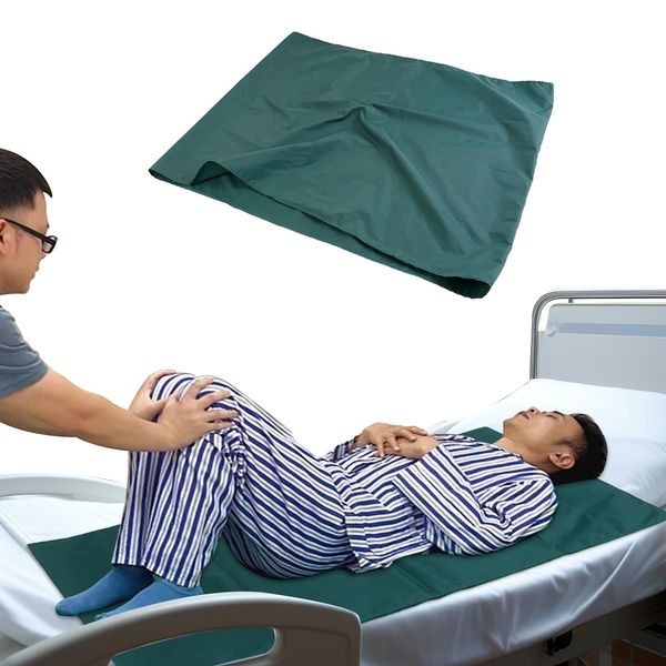 Patienten-Gleitlaken, wiederverwendbares Transferlaken, Bettpositionierungspolster zum Drehen, Heben, Gleithilfe, Bewegungshilfe für ältere Menschen, Behinderte, Krankenhäuser, häusliche Pflege