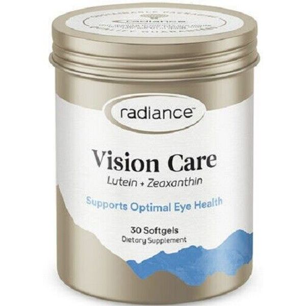 Radiance Vision Care 30 Caps - Double Strength Lutein + Zeaxanthin - eye health