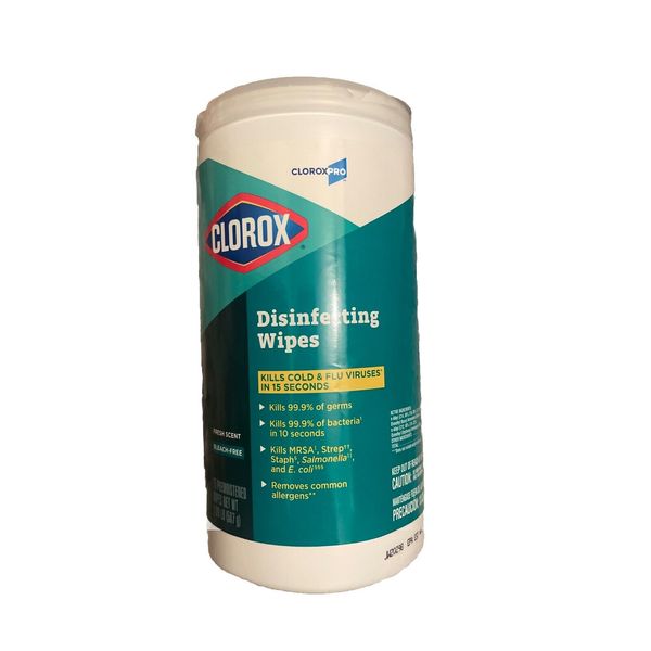 CloroxPro Clorox Disinfecting Wipes, Fresh Scent, 75 Count