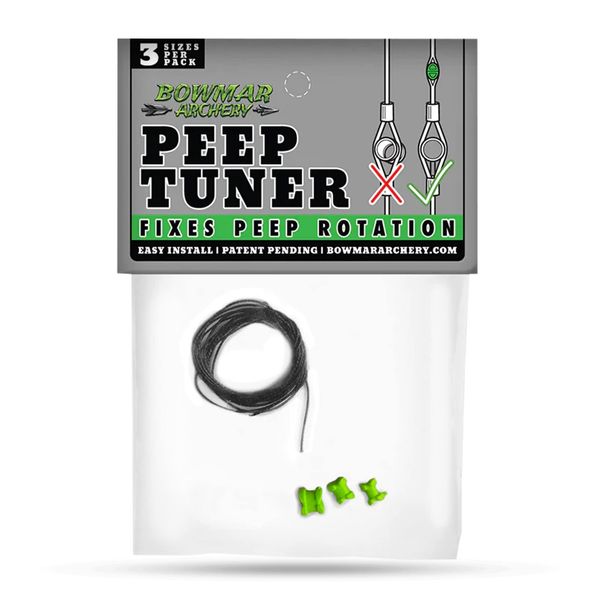 Bowmar Archery Peep Tuner for Bow Fix Peep Rotation Durable Easy Install