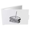 Azeeda 'Bacon Sandwich' Compact/Travel/Pocket Makeup Mirror (CM00008790)
