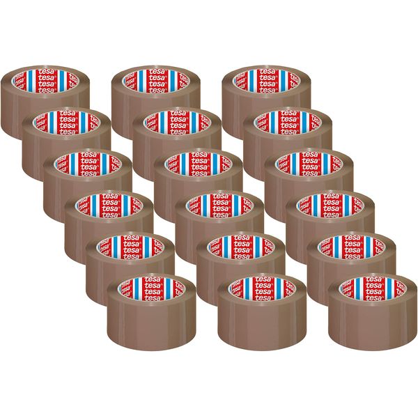 Tesa PP packing tape, brown