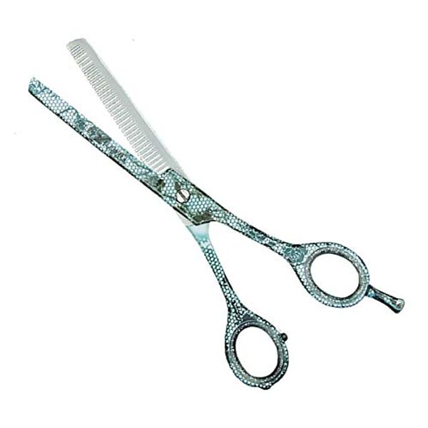 EXJ Stainless Steel Professional Hairdressing Scissors - Hair Cutting Scissors | Thinning Shears 6.5" Hair Cutting Scissors Professional Salon Barber Haircut Scissors for Man Woman Adults Kids - Green