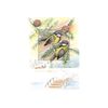 Orchidea Cross Stitch Card Kit - Blue Tits on Flowers