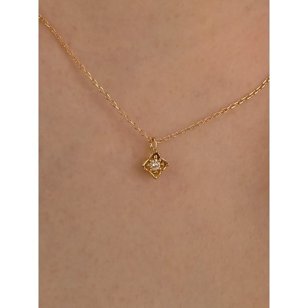 [galleryrooftop] Gallery Rooftop Nouveau Signature Gold Necklace _ 14k