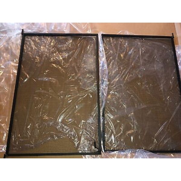 New Stoll Industries Legacy Black Standard Sz Fireplace Screen Doors Insert