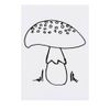 Large 'Mushroom' Temporary Tattoo (TO00049334)