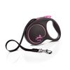 flexi 4000498034118 Roller Lead Design Black/Pink L Multi Small