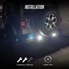 ORACLE Lighting Rear Bumper LED Reverse Lights for Jeep Wrangler JL