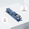 Sandblaster Handle Deadman Control Handle Pneumatic Switch Remote Control -Blue