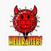 World Industries Flame Boy Hellraisers Hook Ups Skate Hookups Hook-Ups 90's Vintage Devil Satan Hell Window Bumper Sticker Decal 5"